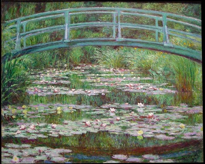 Claude Monet The Japanese Footbridge Germany oil painting art